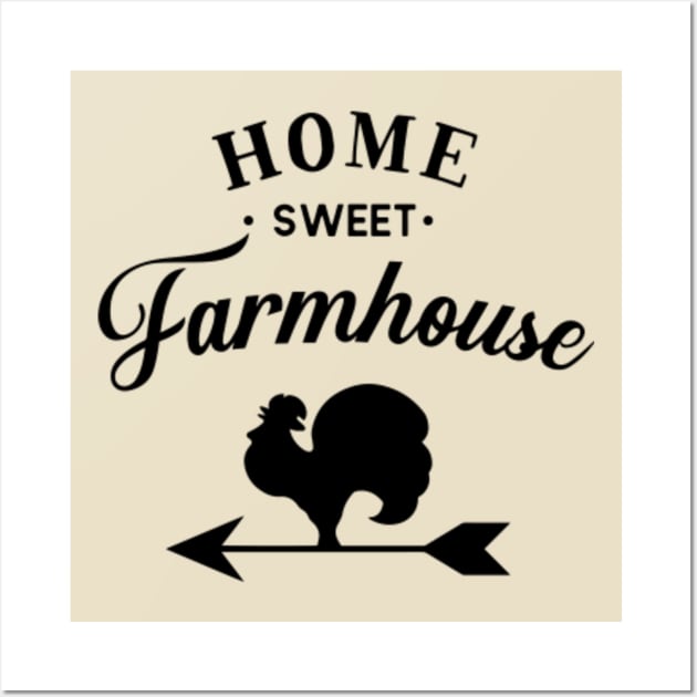 Home Series: Home Sweet Farmhouse Wall Art by Jarecrow 